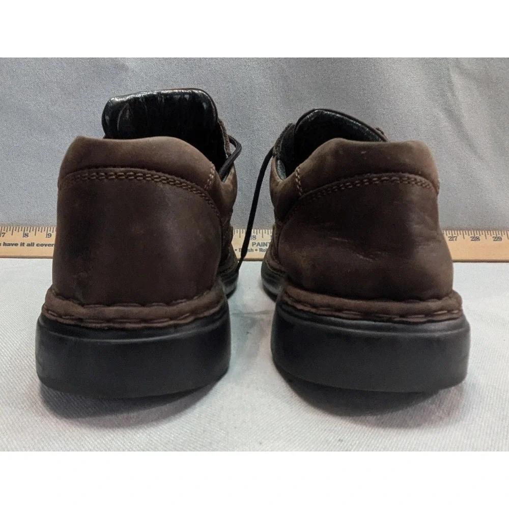 Josef Seibel Moc Toe Derby Men 44 Brown Good Leather Casual Comfort Shoes